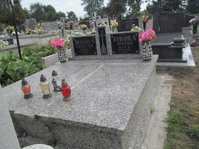Grób Czesław Sikora
