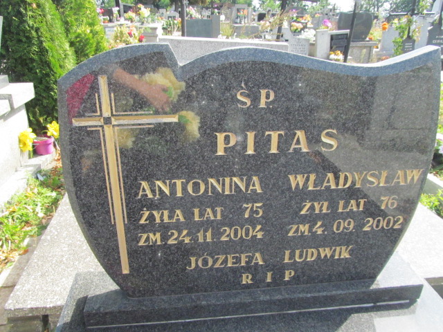 Józefa Pitas 1886 Wojkowice Kościelne - Grobonet - Wyszukiwarka osób pochowanych