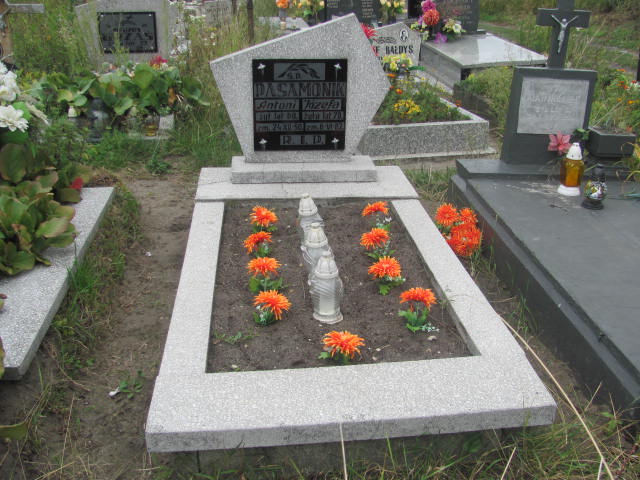 Grób Antoni Pasamonik