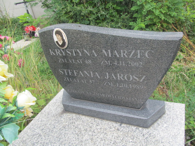 Grób Stefania Jarosz