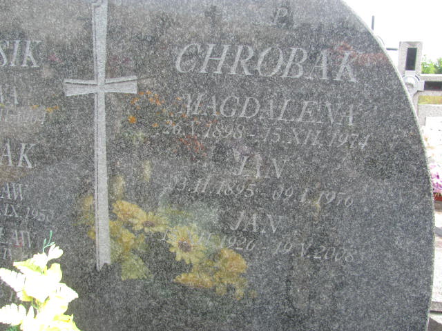 Jan Chrobak 1926 Wojkowice Kościelne - Grobonet - Wyszukiwarka osób pochowanych