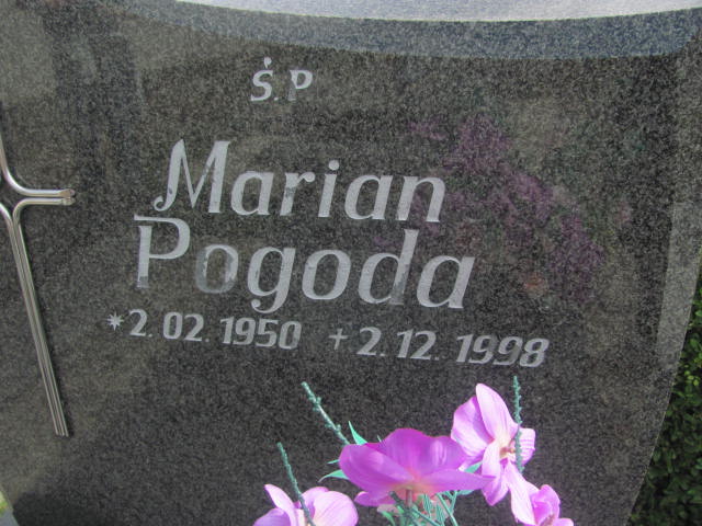 Marian Pogoda 1950 Wojkowice Kościelne - Grobonet - Wyszukiwarka osób pochowanych