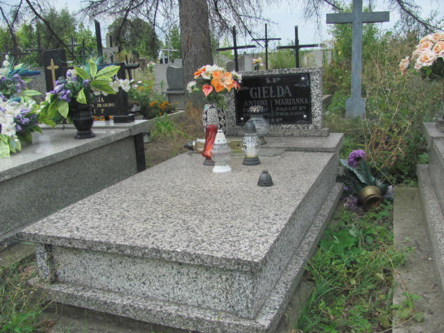 Grób Antoni Giełda