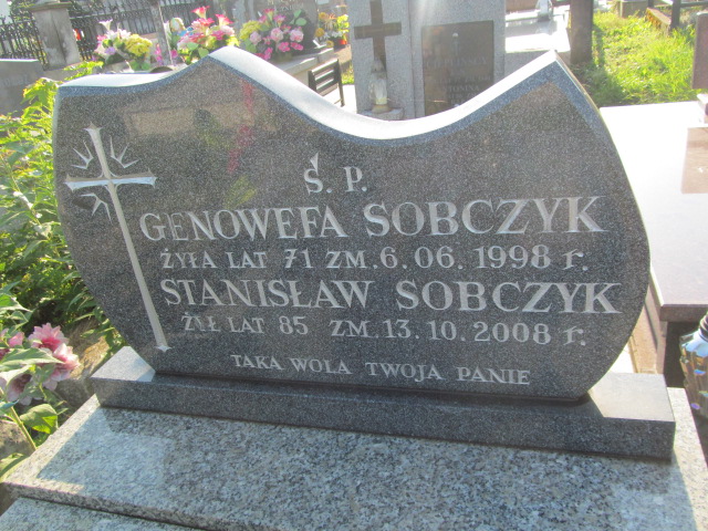 Genowefa Sobczyk 1927 Wojkowice Kościelne - Grobonet - Wyszukiwarka osób pochowanych