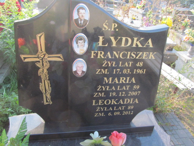 Maria Łydka 1948 Wojkowice Kościelne - Grobonet - Wyszukiwarka osób pochowanych