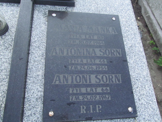 Antonina Sorn 1907 Wojkowice Kościelne - Grobonet - Wyszukiwarka osób pochowanych