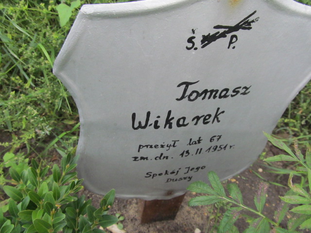 Tomasz Wikarek 1882 Wojkowice Kościelne - Grobonet - Wyszukiwarka osób pochowanych
