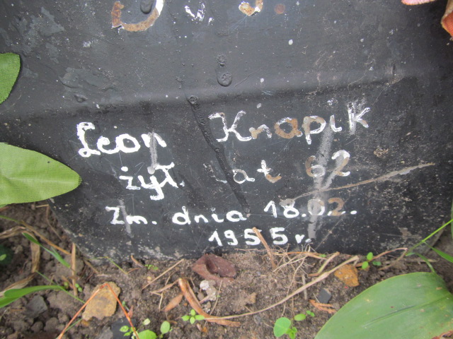 Leon Knapik 1893 Wojkowice Kościelne - Grobonet - Wyszukiwarka osób pochowanych