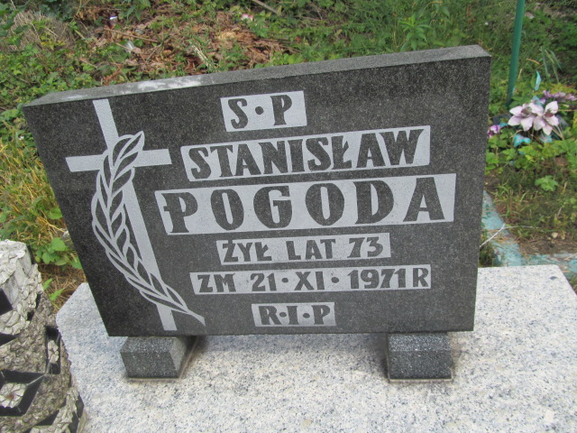 Stanisław Pogoda 1899 Wojkowice Kościelne - Grobonet - Wyszukiwarka osób pochowanych