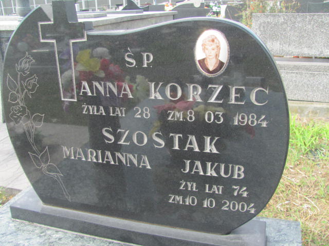 Anna Korzec 1956 Wojkowice Kościelne - Grobonet - Wyszukiwarka osób pochowanych