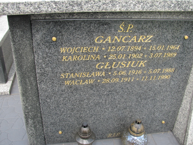 Wojciech Gancarz 1894 Wojkowice Kościelne - Grobonet - Wyszukiwarka osób pochowanych