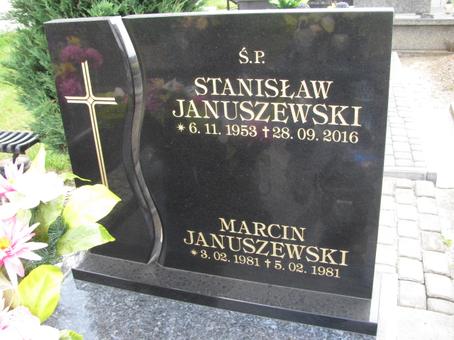 Marcin Januszewski 1981 Wojkowice Kościelne - Grobonet - Wyszukiwarka osób pochowanych