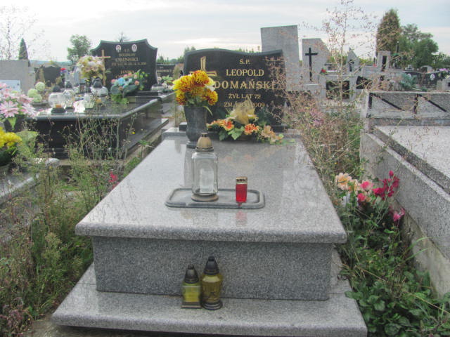 Grób Leopold Domański