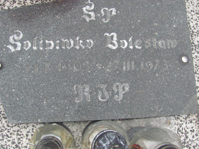 Grób Bolesław Solipiwko
