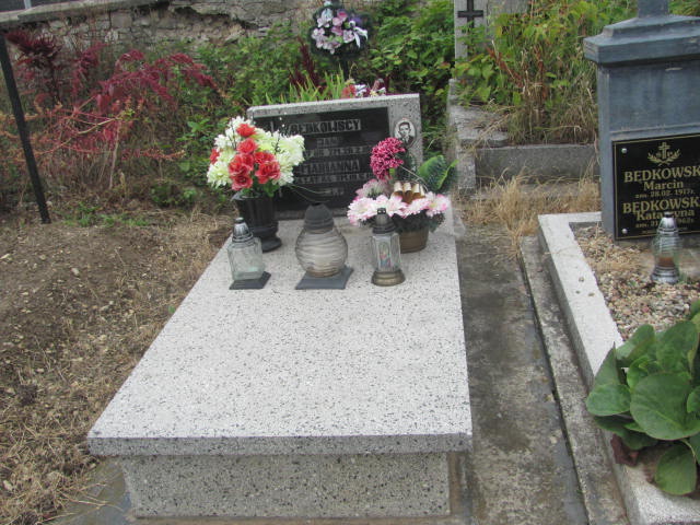 Grób Marianna Będkowska