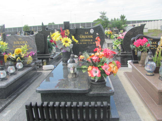 Grób Leopold Grzesik