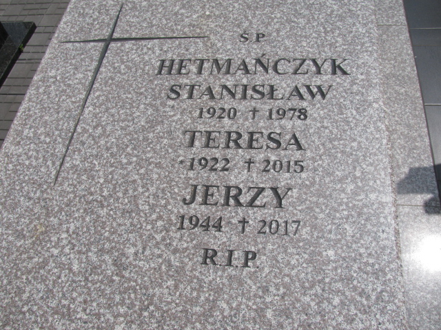 Jerzy Hetmańczyk 1944 Wojkowice Kościelne - Grobonet - Wyszukiwarka osób pochowanych